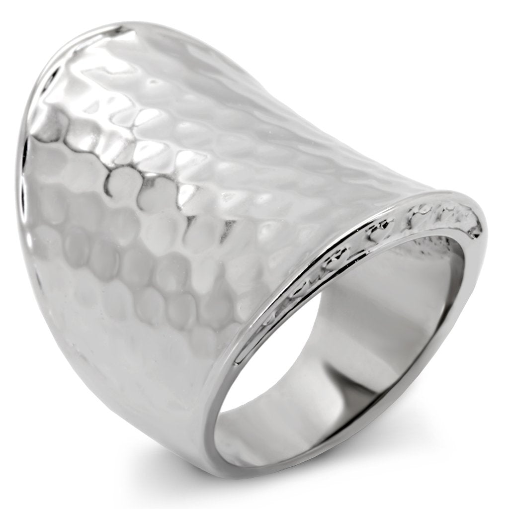 TK140 - High polished (no plating) Stainless Steel Ring with No Stone LuxuryLifeWay Online Store