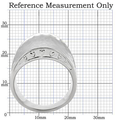 TK140 - High polished (no plating) Stainless Steel Ring with No Stone LuxuryLifeWay Online Store