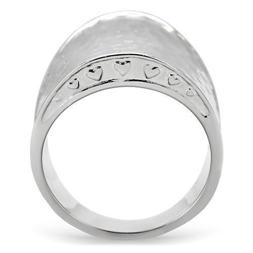TK140 - High polished (no plating) Stainless Steel Ring with No Stone LuxuryLifeWay Online Store