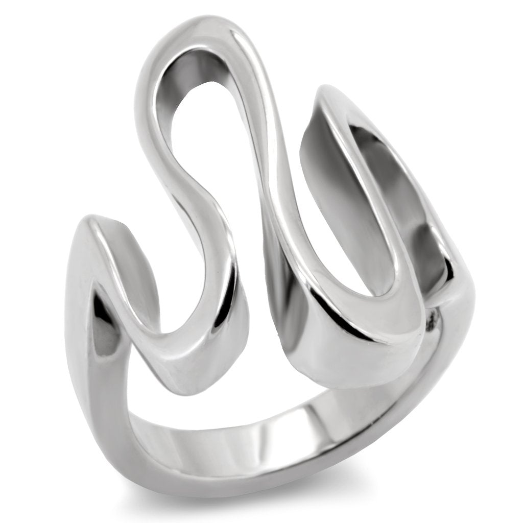 TK152 - High polished (no plating) Stainless Steel Ring with No Stone LuxuryLifeWay Online Store