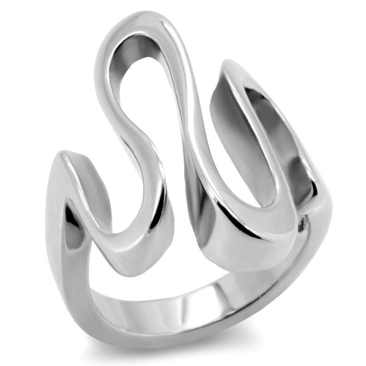 TK152 - High polished (no plating) Stainless Steel Ring with No Stone LuxuryLifeWay Online Store