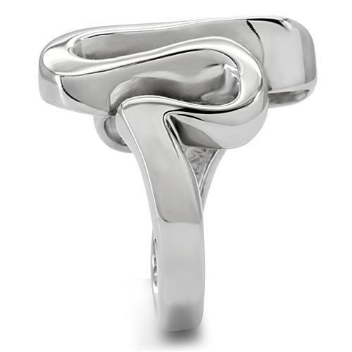 TK152 - High polished (no plating) Stainless Steel Ring with No Stone LuxuryLifeWay Online Store