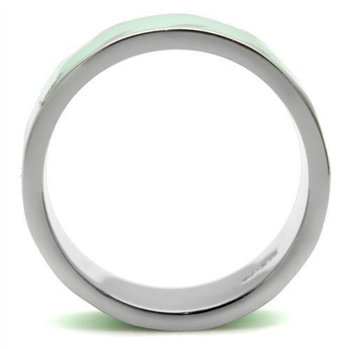 TK222 - High polished (no plating) Stainless Steel Ring with No Stone LuxuryLifeWay Online Store