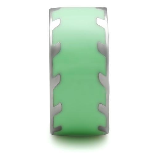 TK222 - High polished (no plating) Stainless Steel Ring with No Stone LuxuryLifeWay Online Store