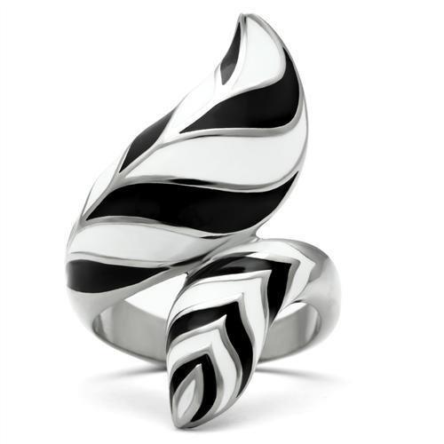 TK227 - High polished (no plating) Stainless Steel Ring with No Stone LuxuryLifeWay Online Store