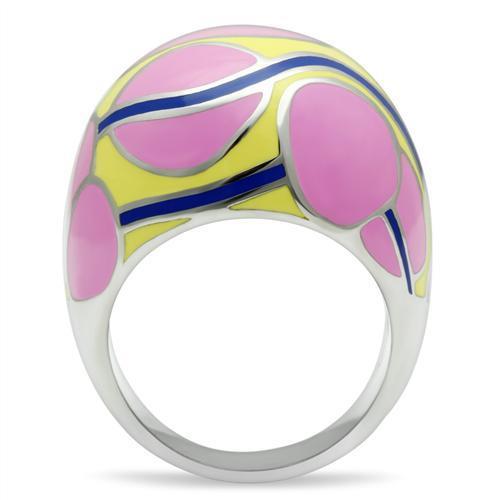 TK250 - High polished (no plating) Stainless Steel Ring with No Stone LuxuryLifeWay Online Store
