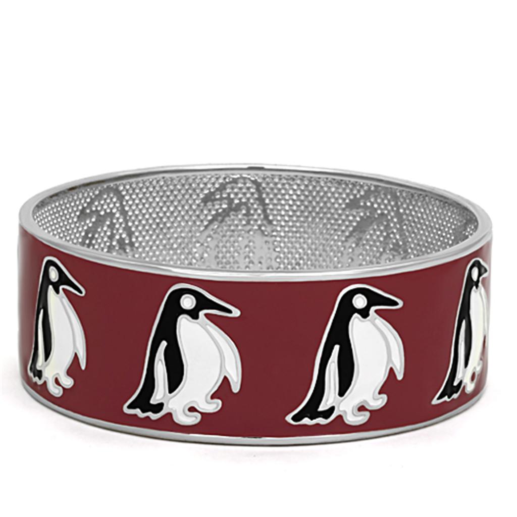 TK292 - High polished (no plating) Stainless Steel Bangle with No Stone LuxuryLifeWay Online Store