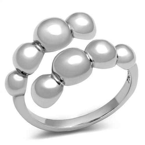 TK3089 - High polished (no plating) Stainless Steel Ring with No Stone LuxuryLifeWay Online Store