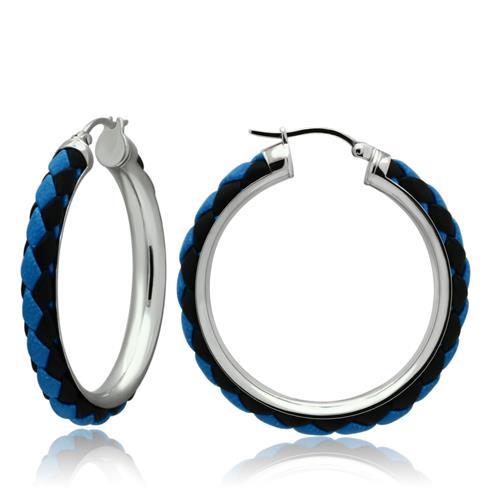 TK432 - High polished (no plating) Stainless Steel Earrings with No Stone LuxuryLifeWay Online Store