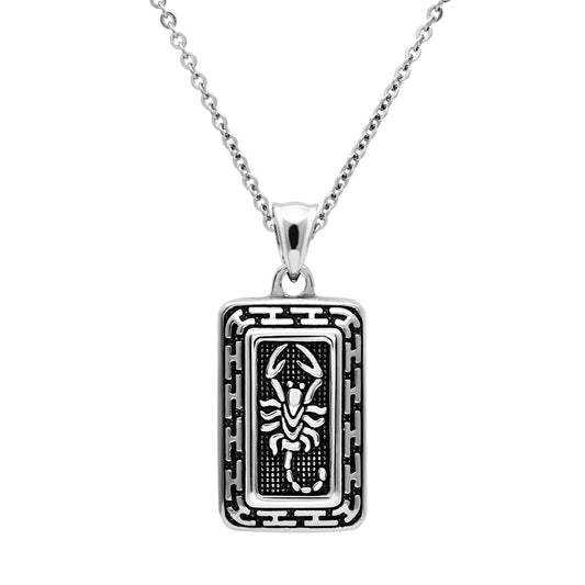 TK546 - High polished (no plating) Stainless Steel Chain Pendant with No Stone LuxuryLifeWay Online Store