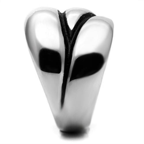 TK633 - High polished (no plating) Stainless Steel Ring with No Stone LuxuryLifeWay Online Store