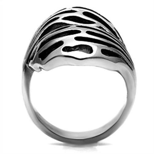 TK636 - High polished (no plating) Stainless Steel Ring with No Stone LuxuryLifeWay Online Store