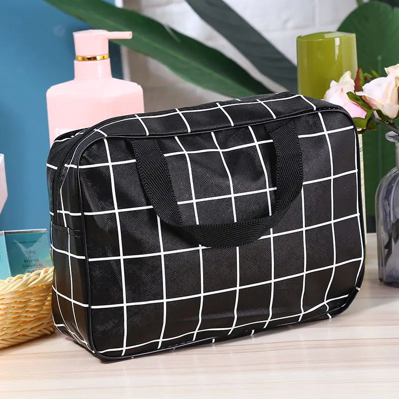 Travel Cosmetic Bag for Daily Essentials and Toiletries