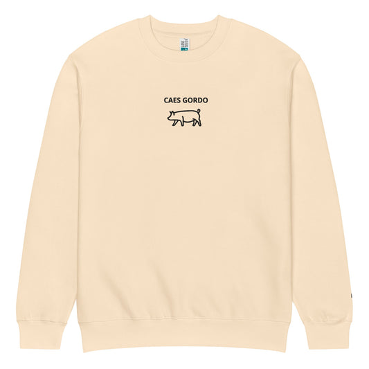 Caes Gordo premium crew neck sweatshirt