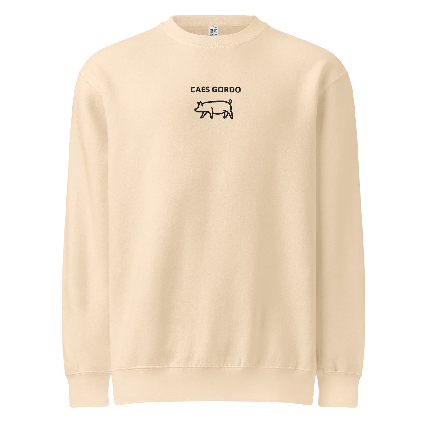 Caes Gordo premium crew neck sweatshirt