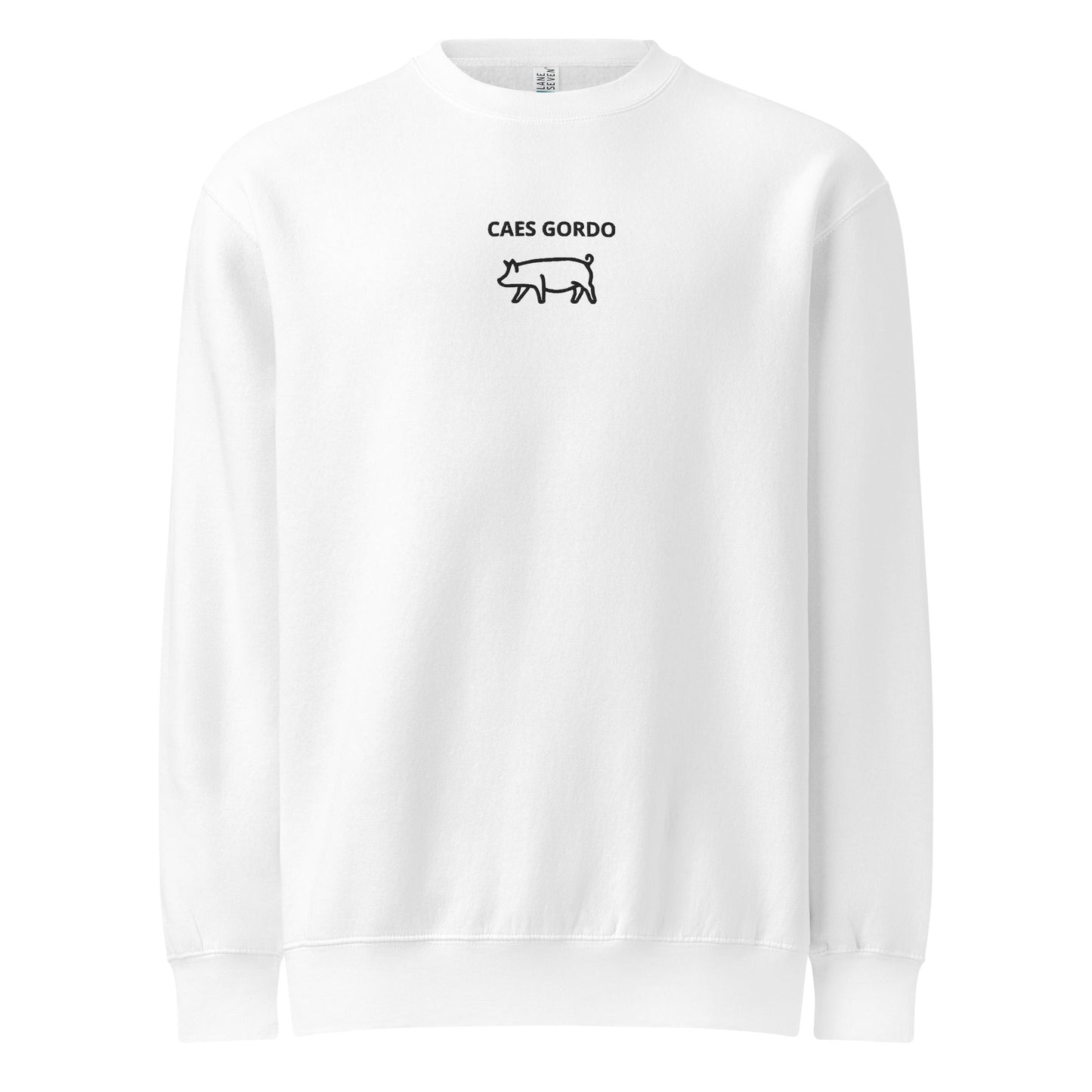 Caes Gordo premium crew neck sweatshirt