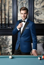 "Vermont" Indigo Blue Tuxedo Jacket LuxuryLifeWay Online Store