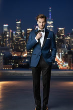 "Vermont" Indigo Blue Tuxedo Jacket LuxuryLifeWay Online Store