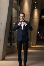 "Vermont" Midnight Blue Tuxedo Jacket LuxuryLifeWay Online Store