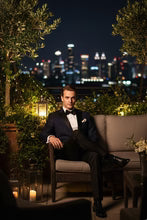 "Vermont" Midnight Blue Tuxedo Jacket LuxuryLifeWay Online Store