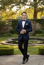 "Vermont" Midnight Blue Tuxedo Jacket LuxuryLifeWay Online Store