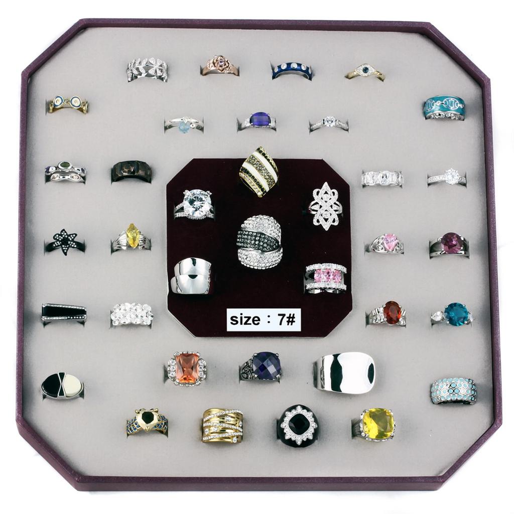 VK-019-SIZE7 - Assorted Brass Ring with Assorted  in Assorted LuxuryLifeWay Online Store