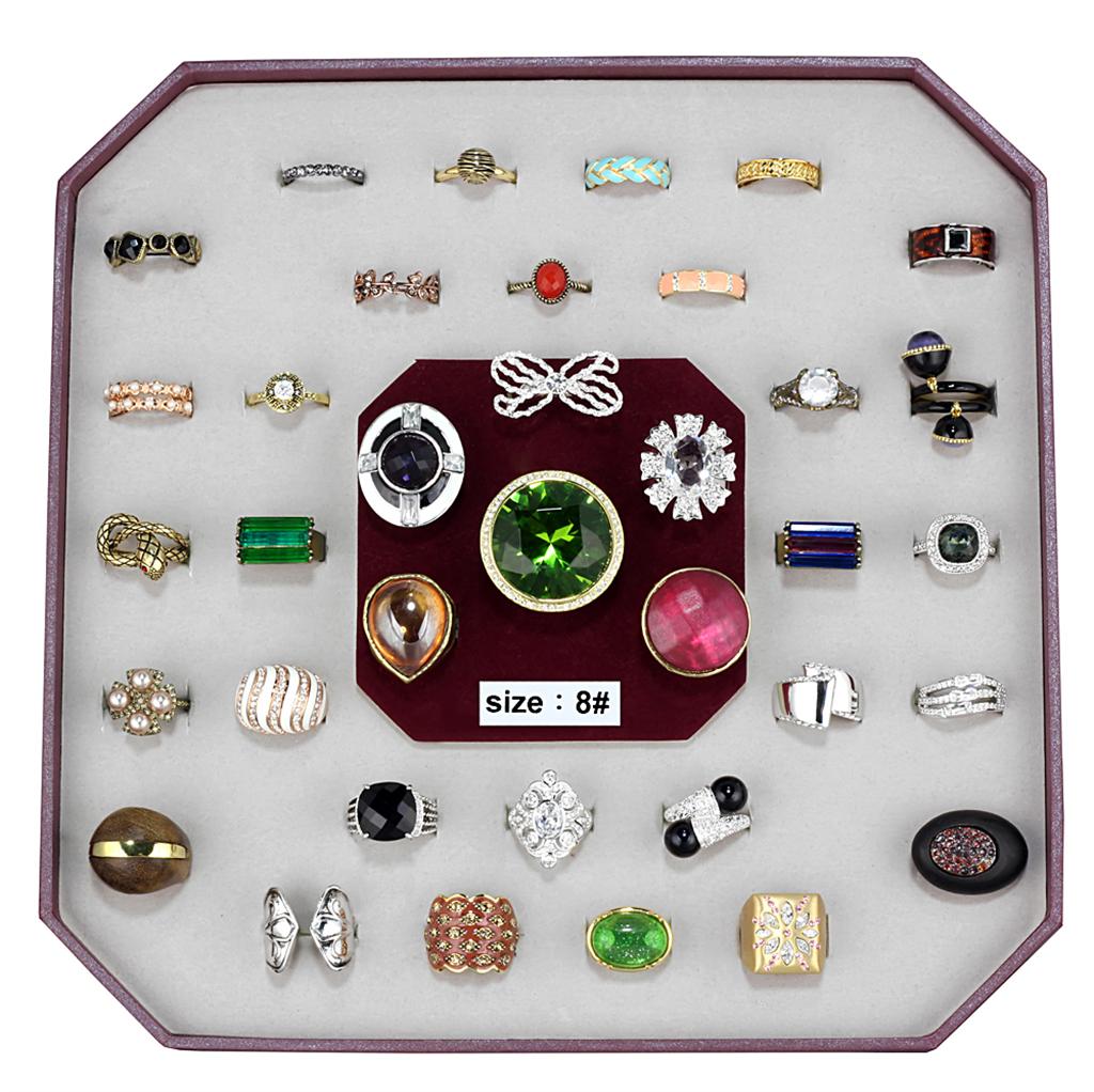 VK-019-SIZE8 - Assorted Brass Ring with Assorted  in Assorted LuxuryLifeWay Online Store