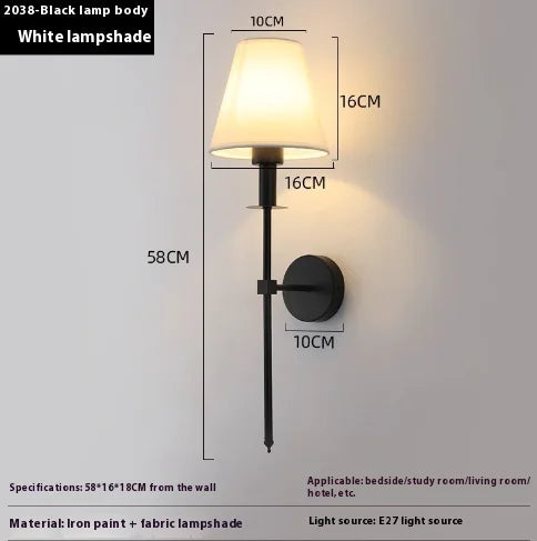 Wall Lamp Simple Modern Bedroom Bedside Lamp