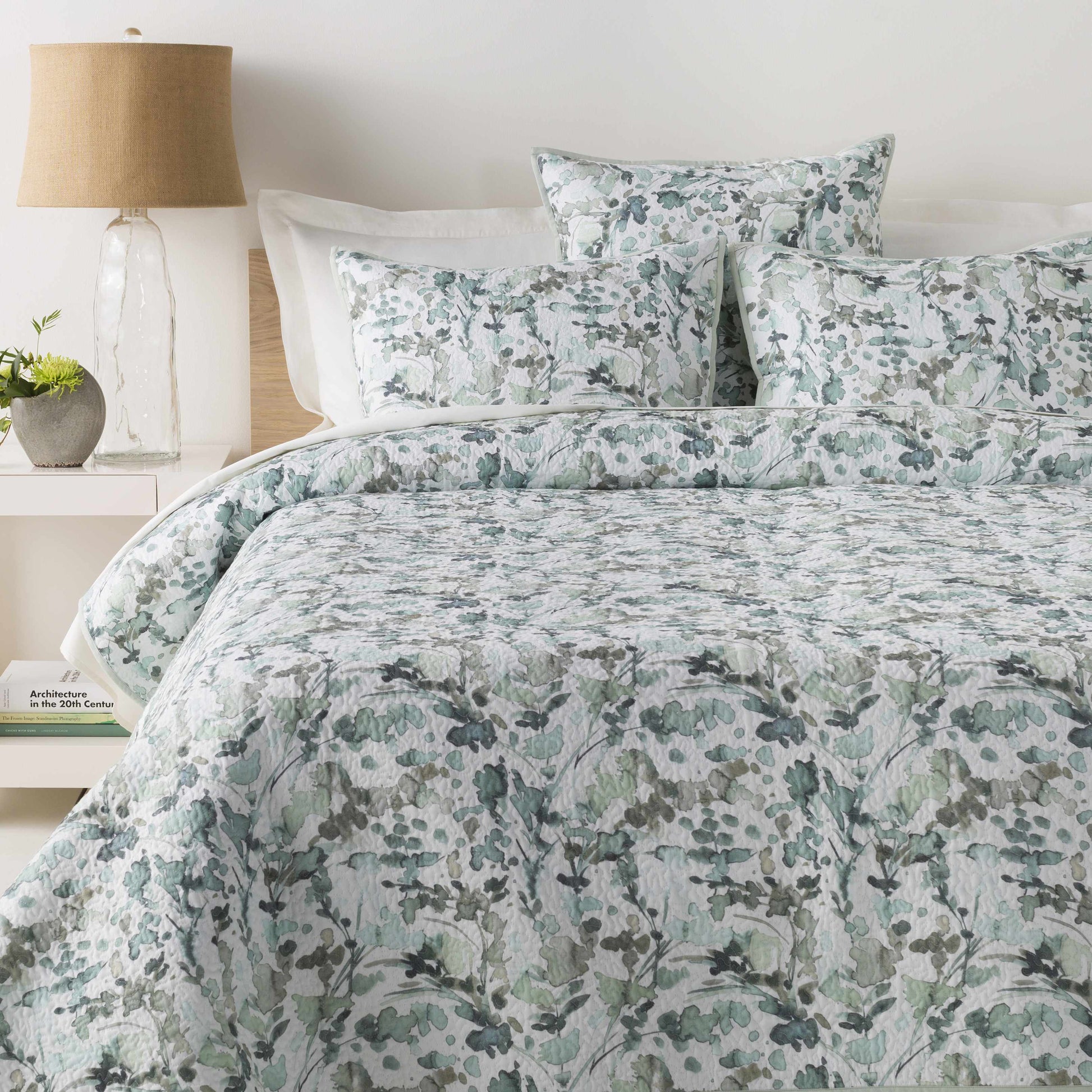 Walkerville Floral Blue-Green Bedding Set LuxuryLifeWay Online Store