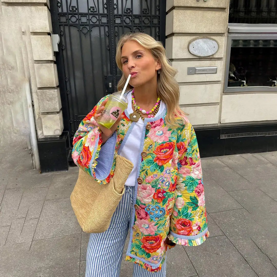 Floral Patchwork Jacket