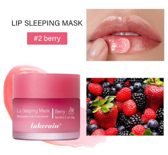 New Sleep Lip Balm Fade Lip Lines Exfoliating Skin Nourishing And Hydrating