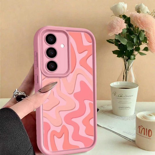 Striped Design Phone Case for Samsung Galaxy S25 S24 S23 S22 Ultra Plus Slim Shockproof Cover with Stylish Grip and Durable Protection LuxuryLifeWay Online Store