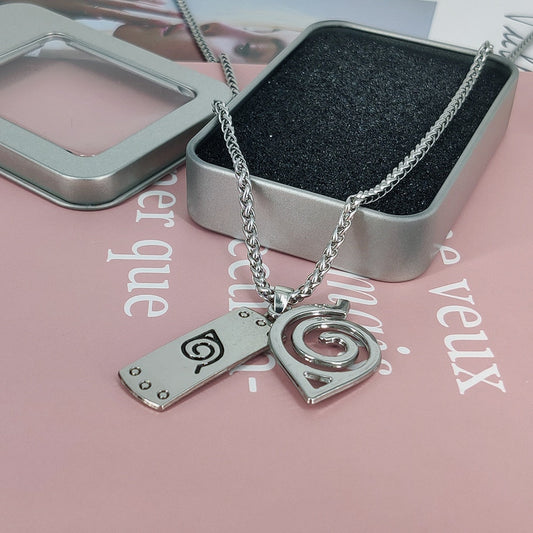 Japanese Ninja Pendant Necklace Pi-Mart