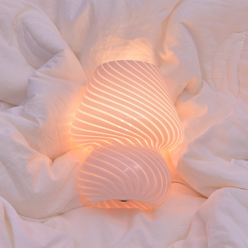 Mushroom Bed LED Lamp by Pi Mart Store