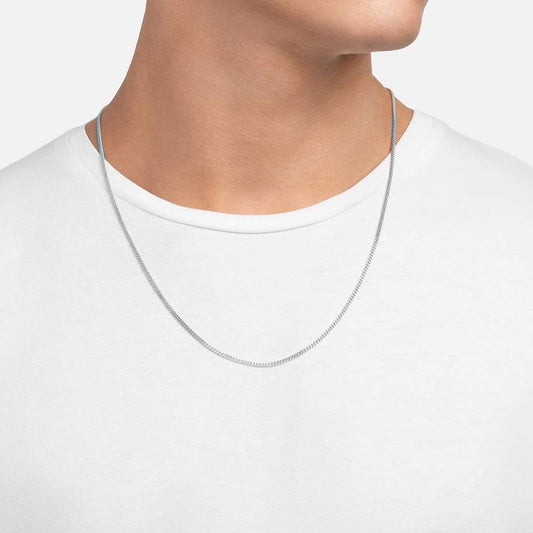 Men's Curb Cuban Chain Necklace Pi-Mart
