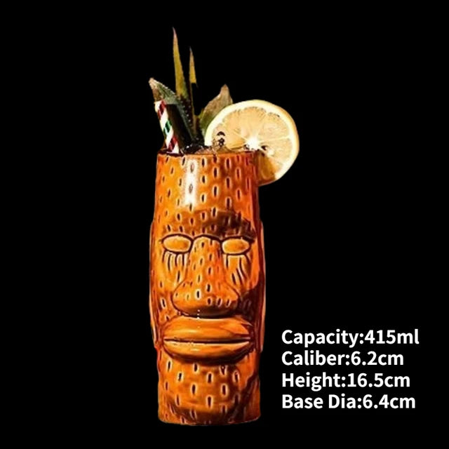 Hawaii Ceramic Tiki Mugs