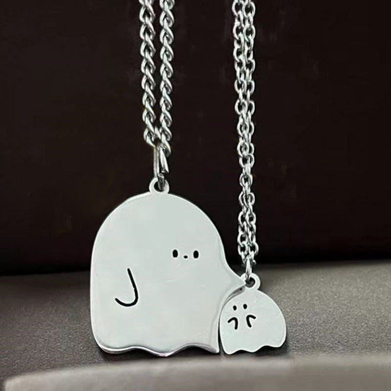 Cute Ghost Little Monster Necklace