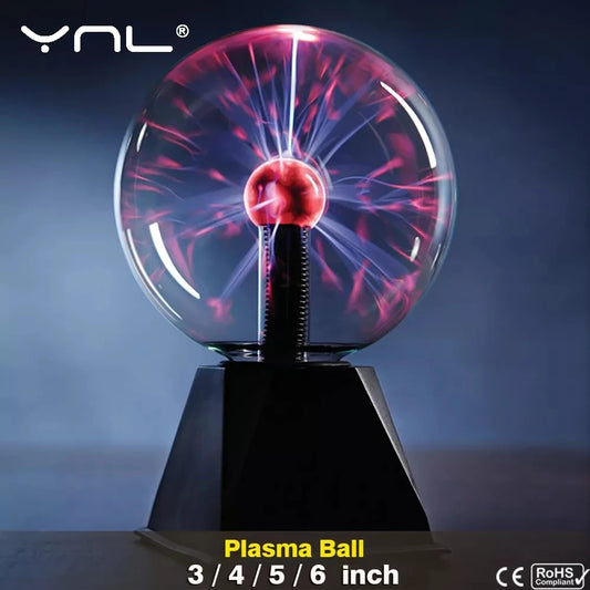 Magic Crystal Plasma Ball Lamp