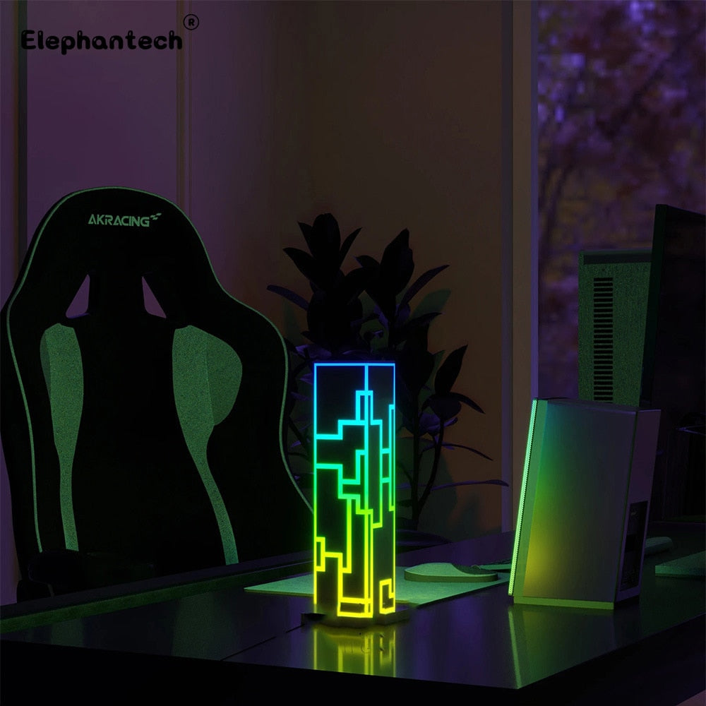 Colorful 3D Table Lamp