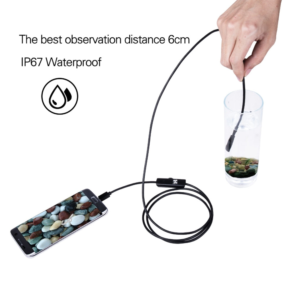 LED Car Endoscope Camera