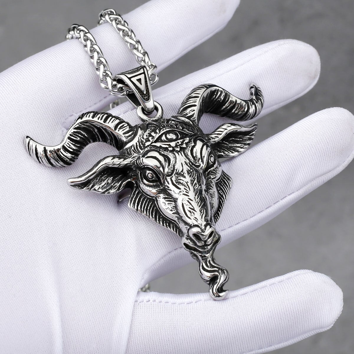 Stainless Steel Viking Necklace Pi-Mart