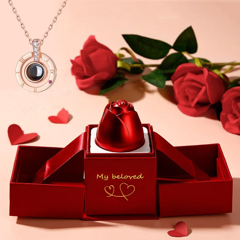 Projection Necklace Jewelry With Gift Box by Pi-Mart