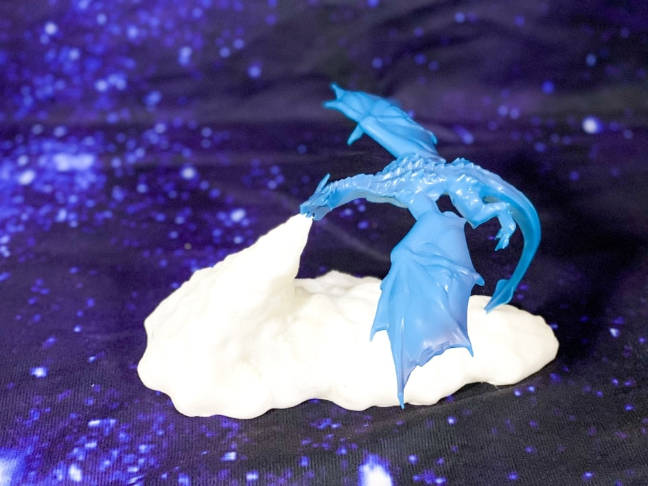 3D Printed Dragon LED Lamp