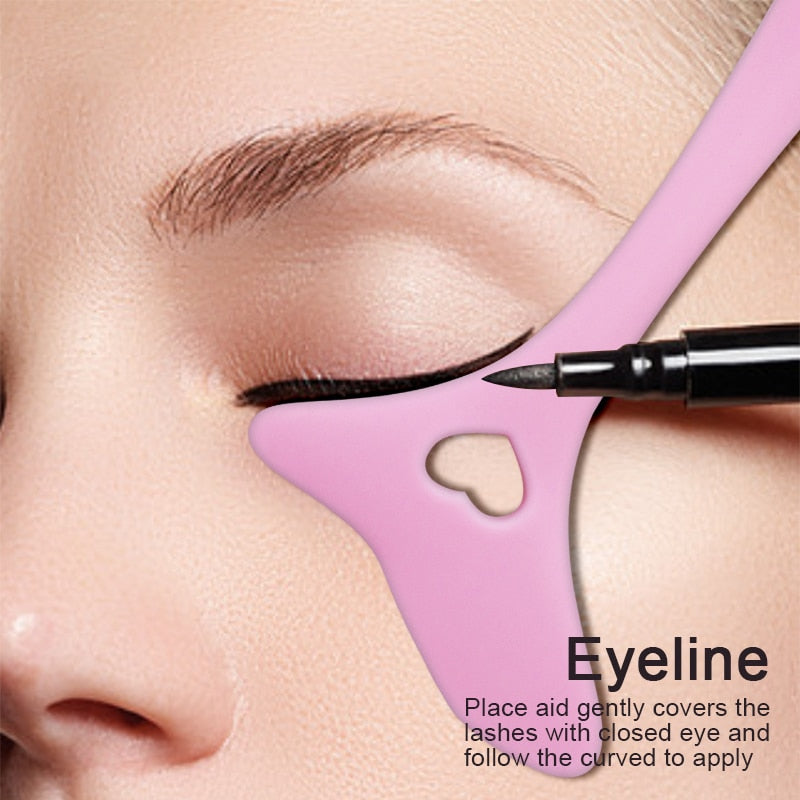 Silicone Eyeliner Makeup Stencils