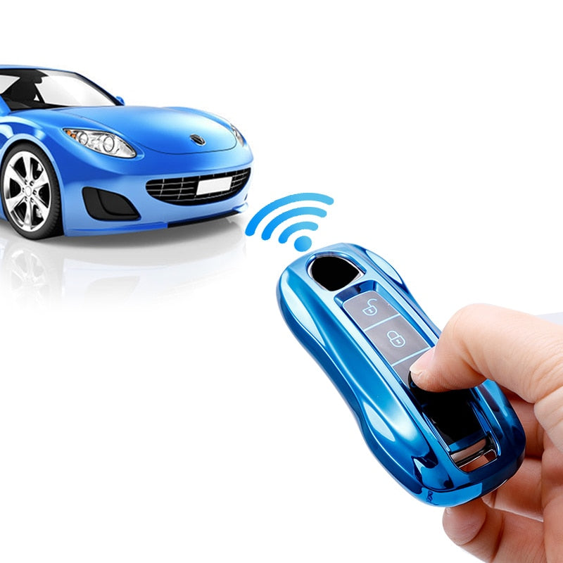 TPU Car Smart Key Case for Porsche
