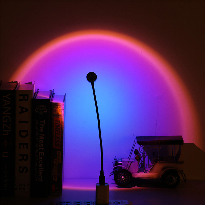Sunset Lamp USB Rainbow Projector